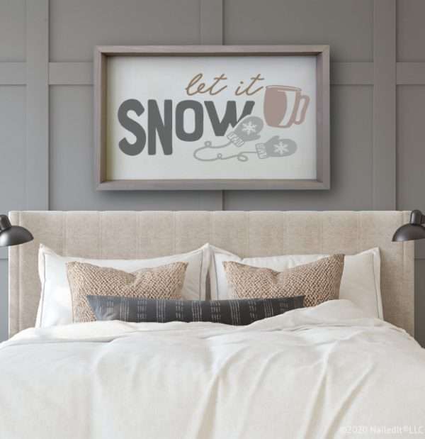 1023 Porch Let it Snow