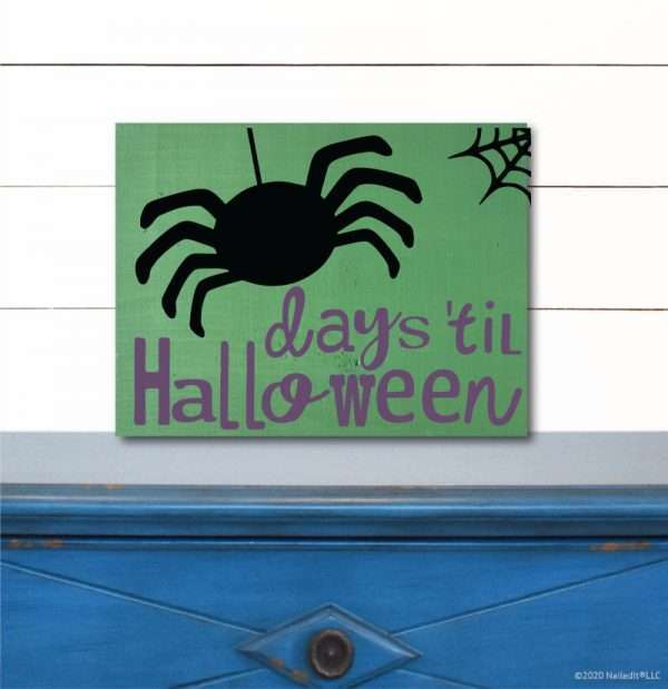 4000 Youth Halloween Countdown Chalkboard