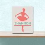 YP144-13 Ballerina Split with Name