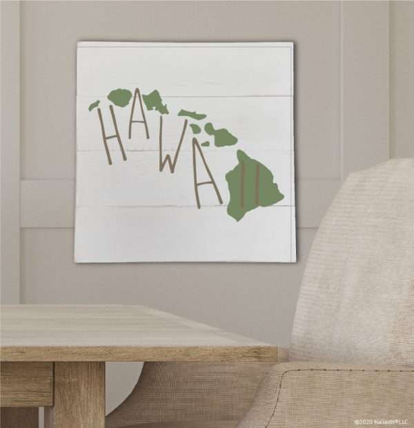 8101 Hawaii State w/ Words
