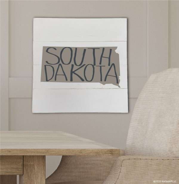 8401 South Dakota State w/ Words