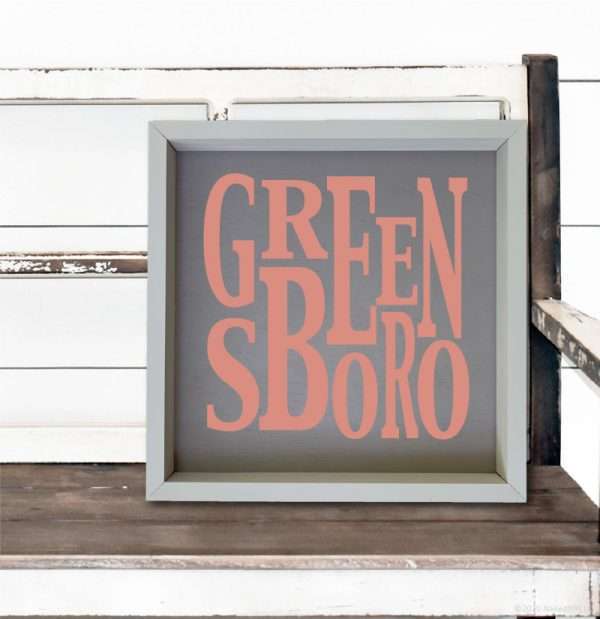 LC0501 Greensboro Funky Letters