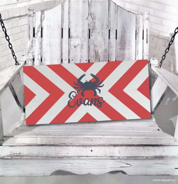 3054 Chevron Pattern with Crab