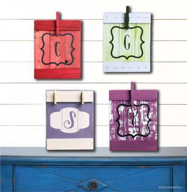 YP138 Mini Rustic Photo Frame Youth Party