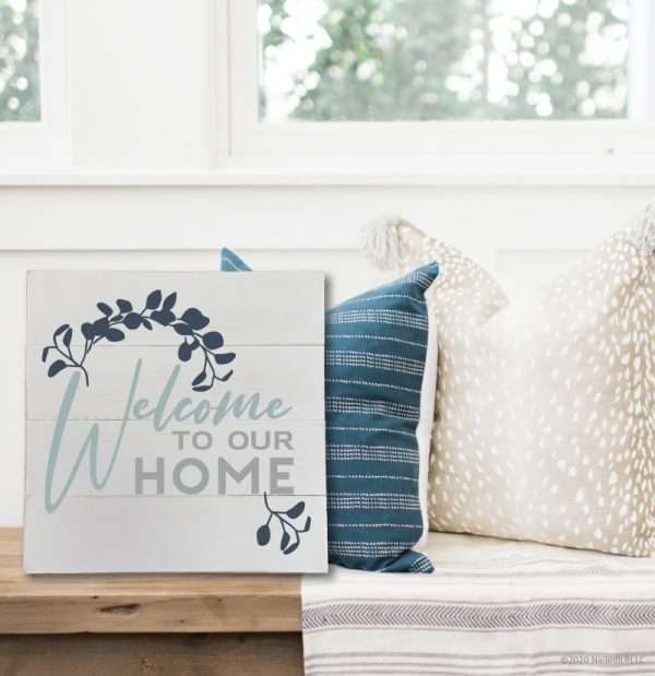 5344 Welcome to our Home Eucalyptus