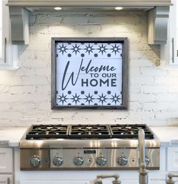 5346 Welcome to our Home Starburst