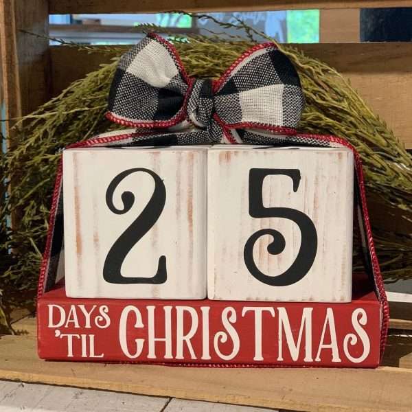 Christmas Countdown Block Mini Camp