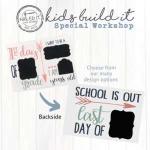 Kids Build It | Back to School Board