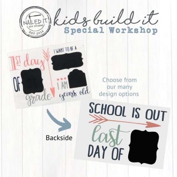 Kids Build It | Back to School Board