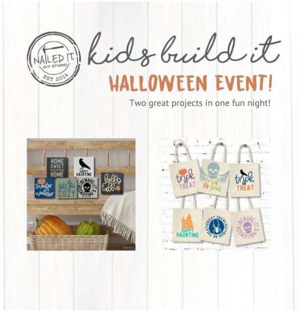 Kids Build It | Trick or Treat Bag & 5x5 Halloween Block 10/23