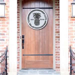 R5352B Pineapple Stamped Frame Year