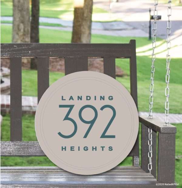 R5057 House Number Modern Split - Image 3