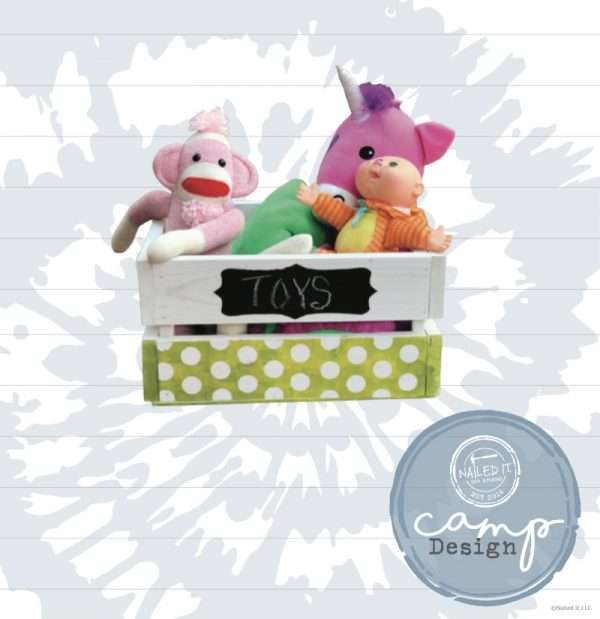 CP110-Toy Storage Crate