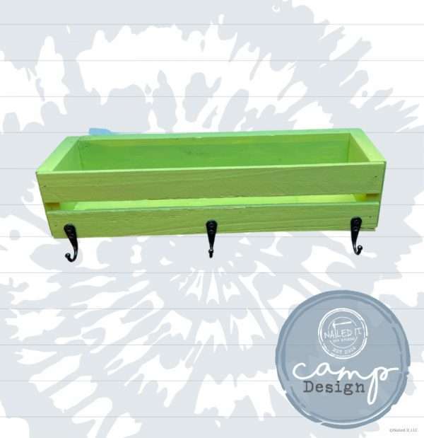 CP112 Cubby Shelf with Hooks