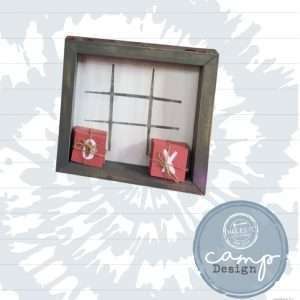 CP213- Framed Tic Tac Toe Board