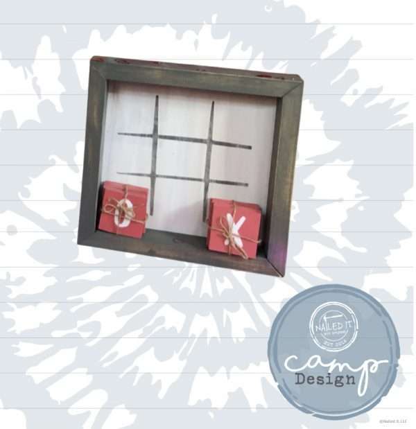 CP213- Framed Tic Tac Toe Board