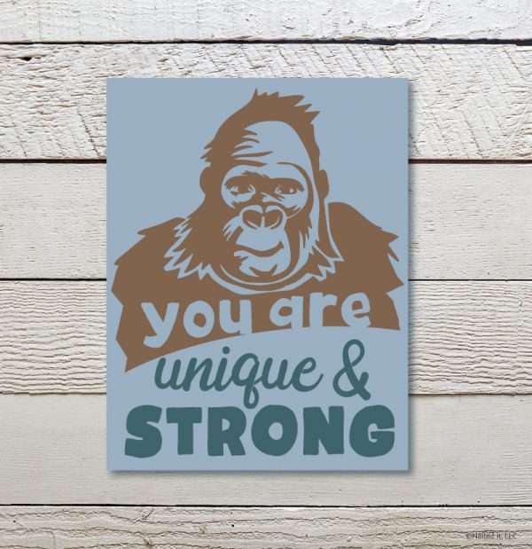 6137 You Are Unique and Strong