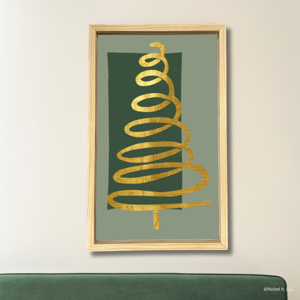 1085 Festive Tree Design
