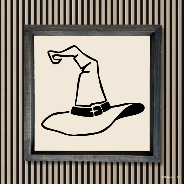 4066 Witch Hat Drawing