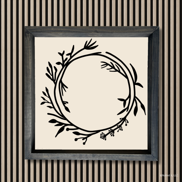 4068 Harvest Wreath Drawing