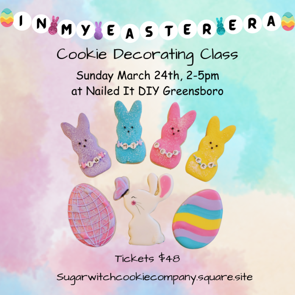 In my Easter Era Cookie Decorating Class 3/24  2:00