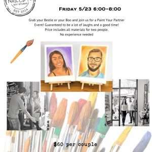 Paint your partner event 5/23