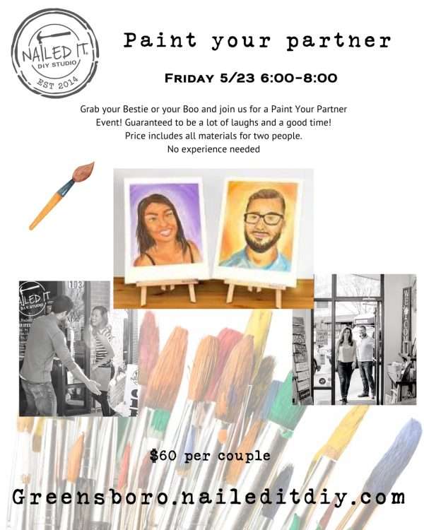 Paint your partner event 5/23