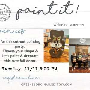 Paint it Whimsical Scarecrows 11/11